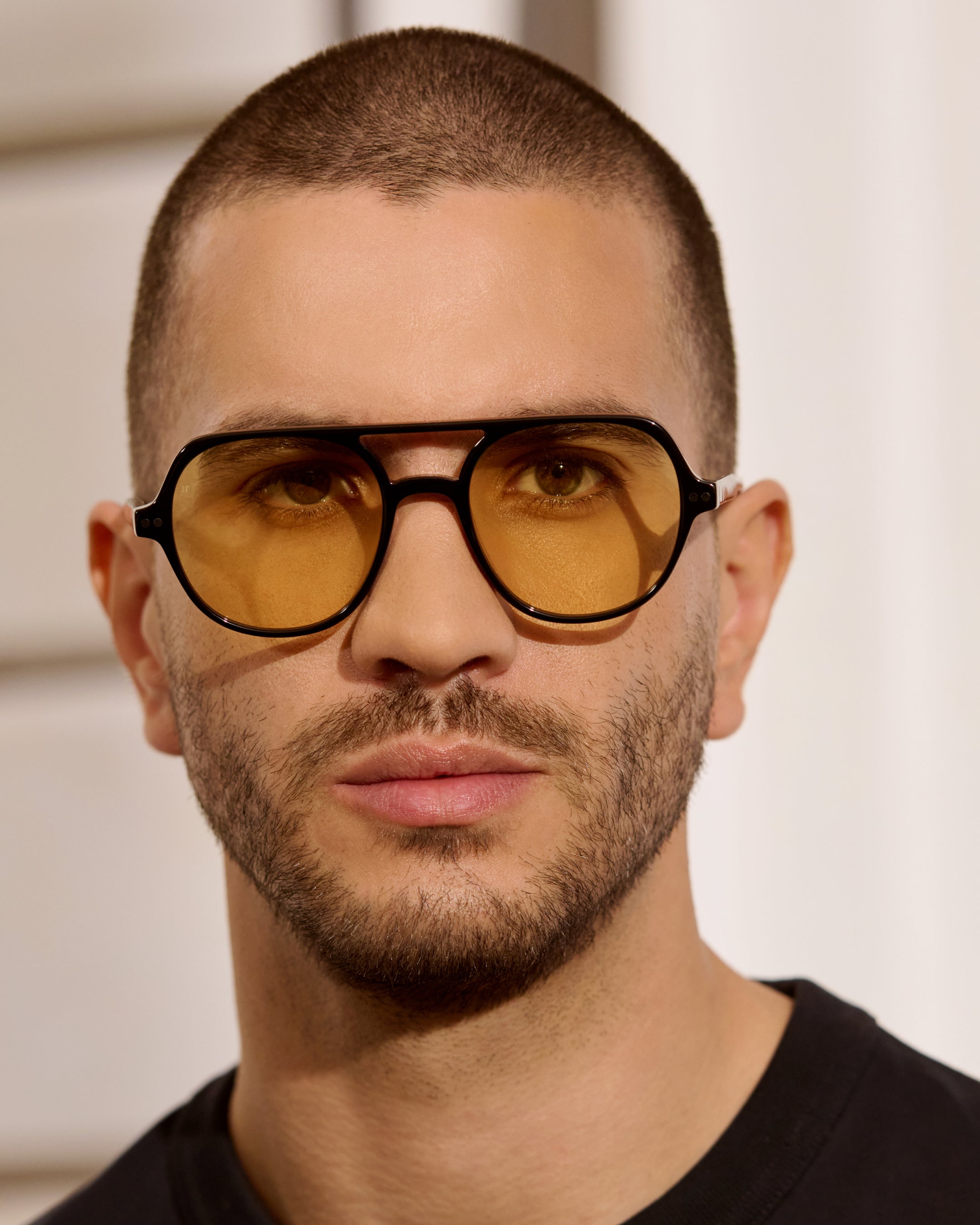 The Lars Medium Men's Sunglasses in Black | Jimmy Fairly US