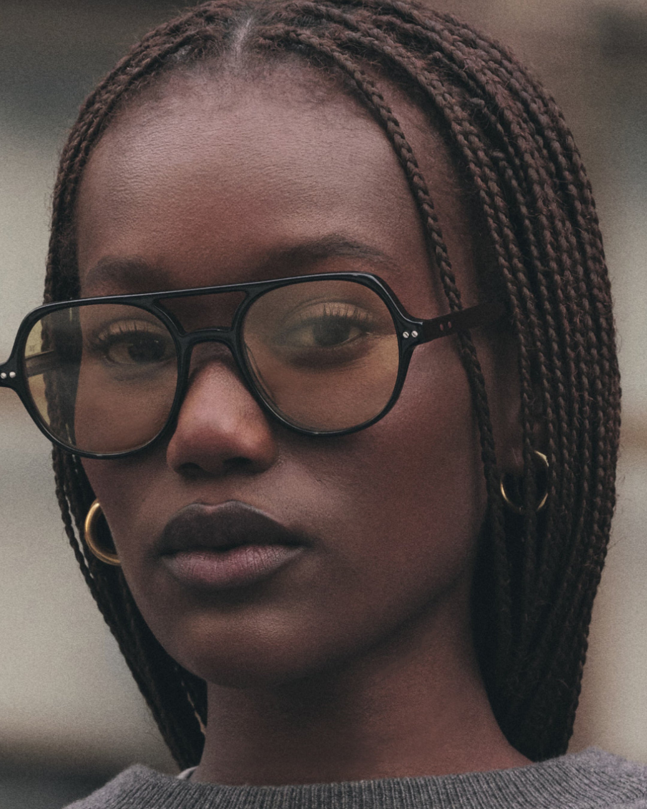 The Lars Aviator Men's Sunglasses in Black