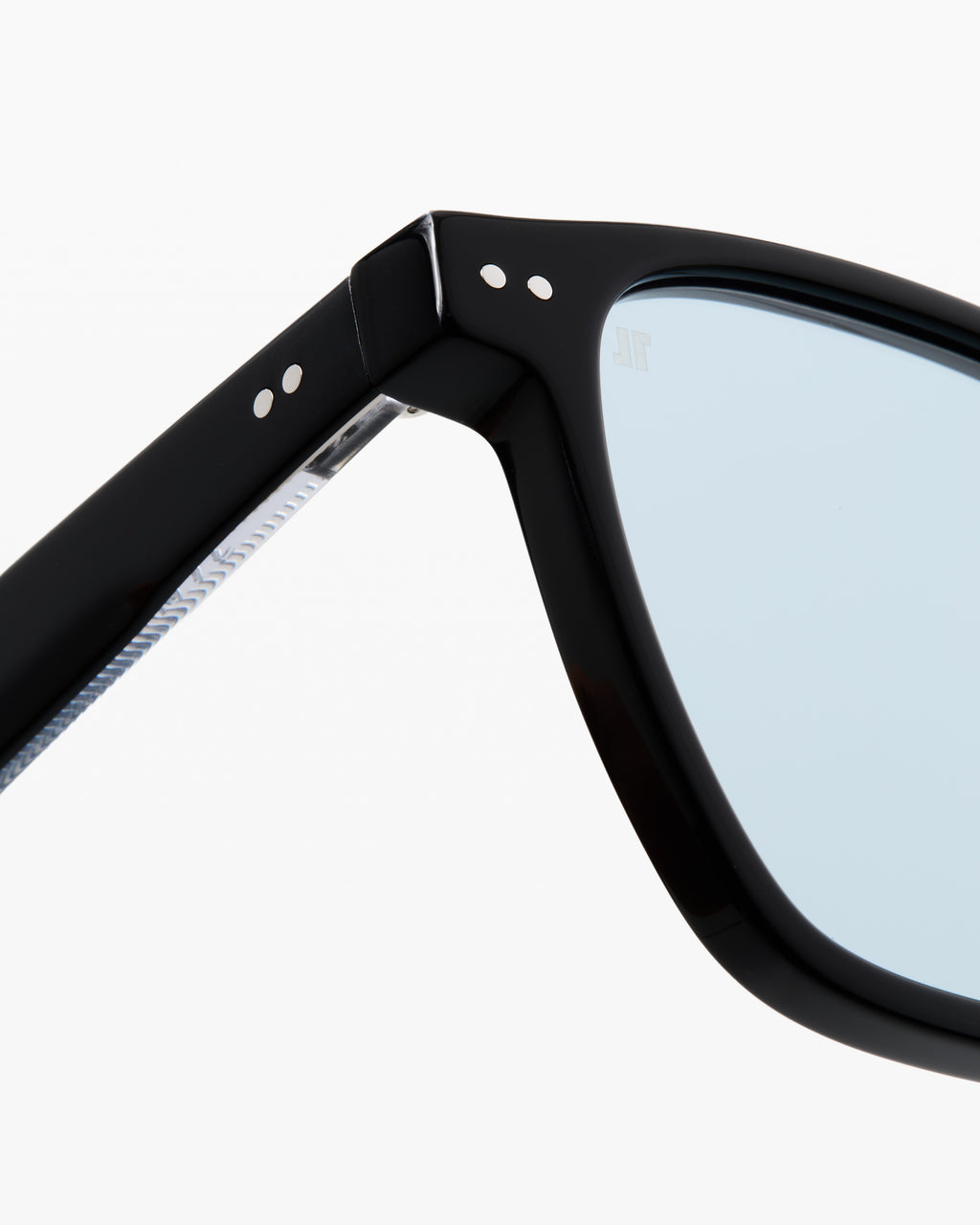 The Jay JF Colors Square Women's Sunglasses in Black