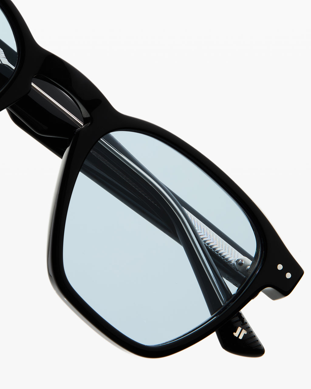 The Jay JF Colors Square Women's Sunglasses in Black