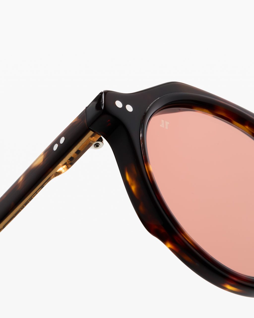 The Santino Rund Herren-Sonnenbrillen in Tortoise