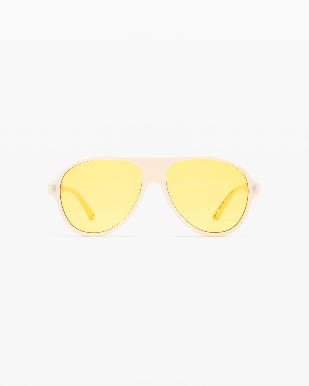 STUDIO.02 Aviator Women's Sunglasses in Cream