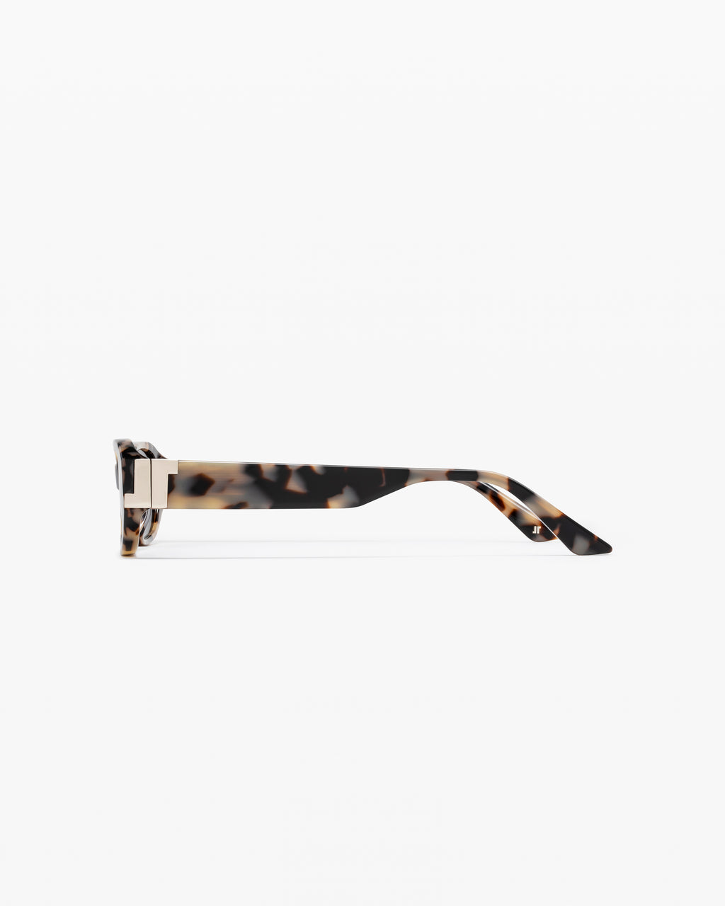 La Studio.09 Rectangulaire Lunettes de Soleil pour femme in Crème