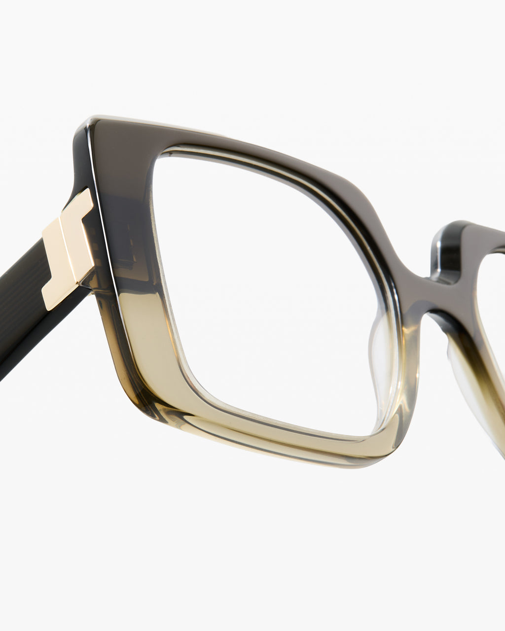 STUDIO.04 Square Women's Eyeglasses in Green