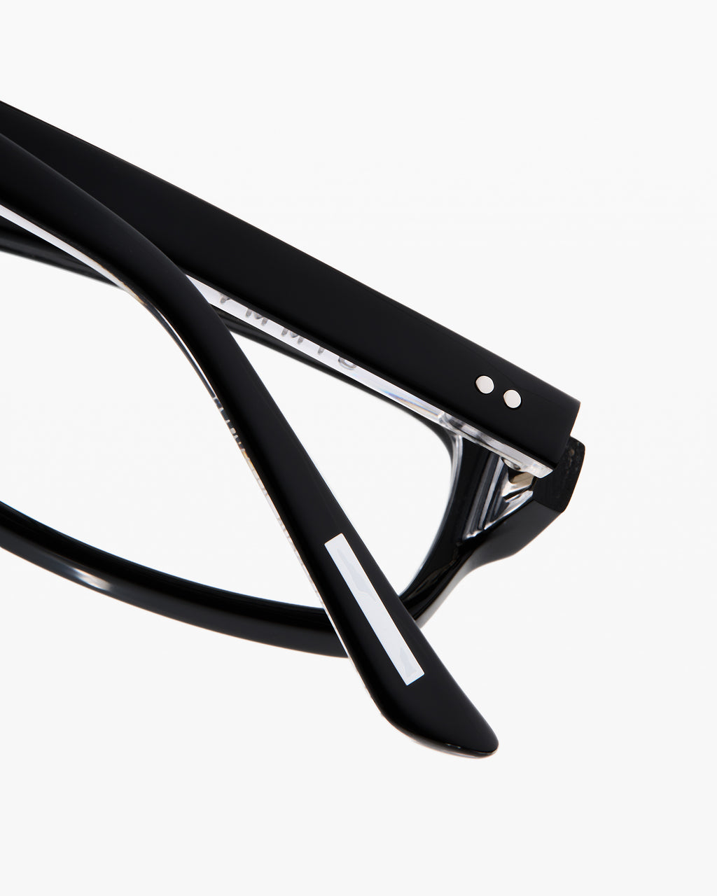 La Lola Rectangulaire Lunettes de Vue pour femme in Noir