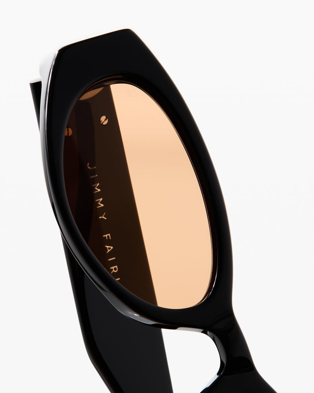 The Tiana JF Colors Oval Damen-Sonnenbrillen in Schwarz