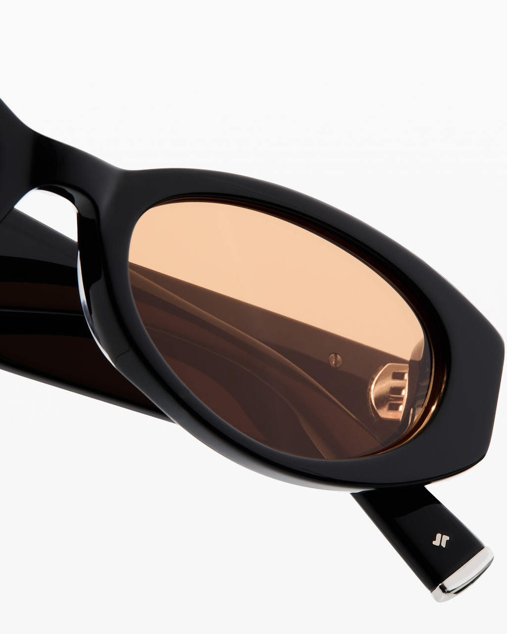 The Tiana JF Colors Oval Damen-Sonnenbrillen in Schwarz