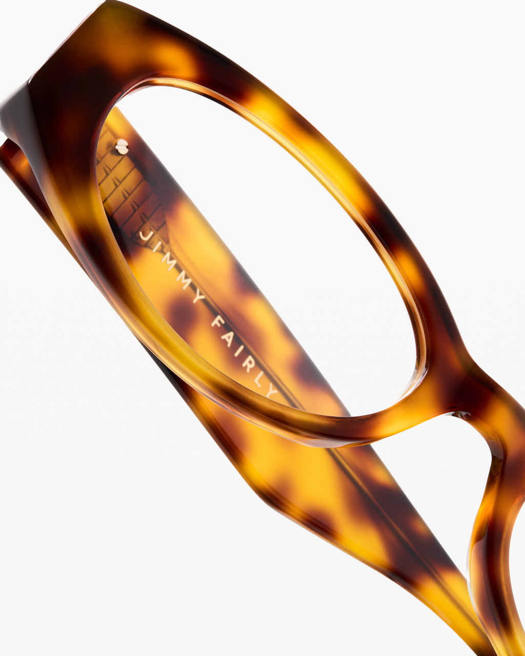 La Tiana Ovale Lunettes de Vue pour femme in Ecaille claire