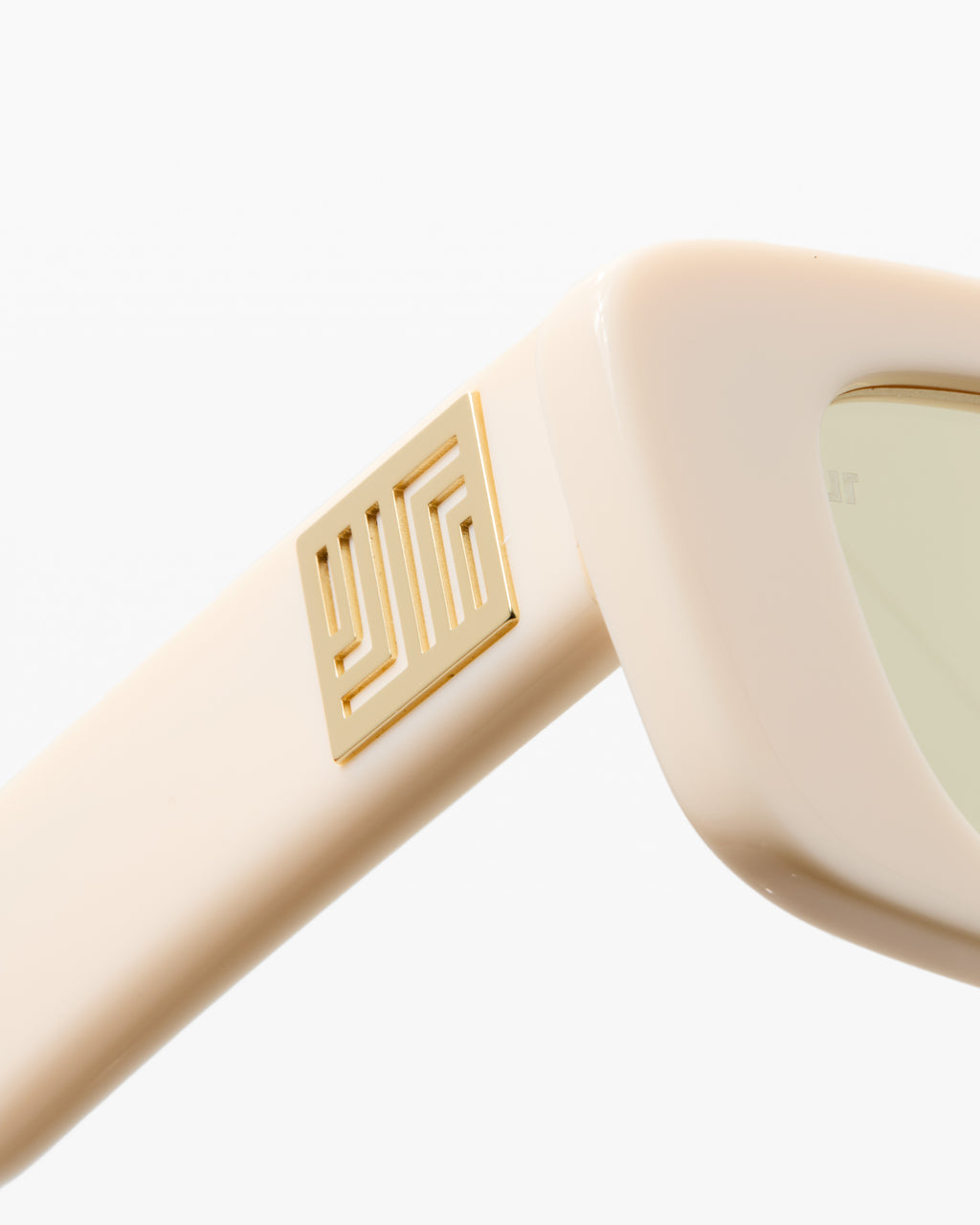 The Aby JF Colors Schmetterling Damen-Sonnenbrillen in Creme