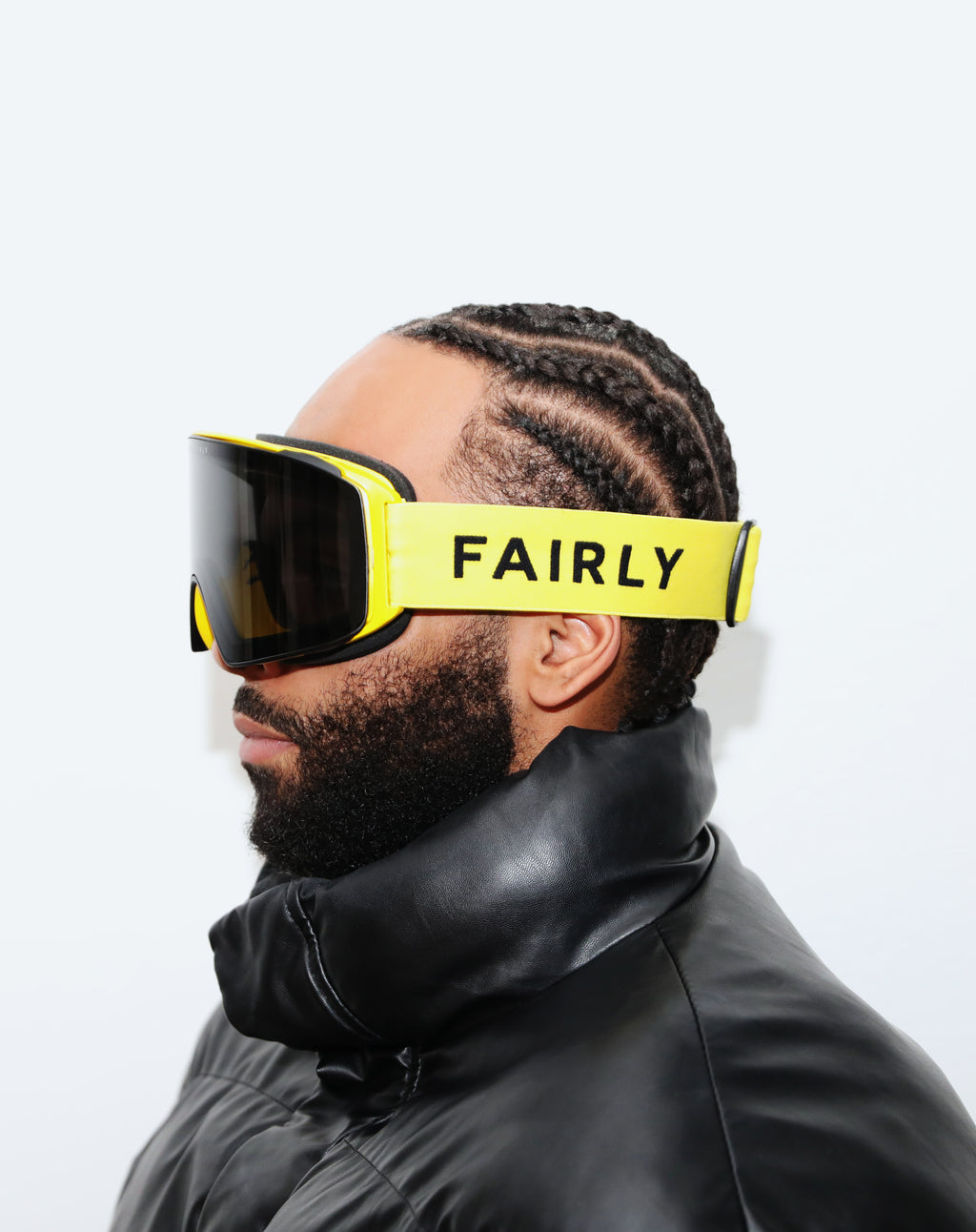 Die Skibrille 02  Skibrillen Damen in Gelb