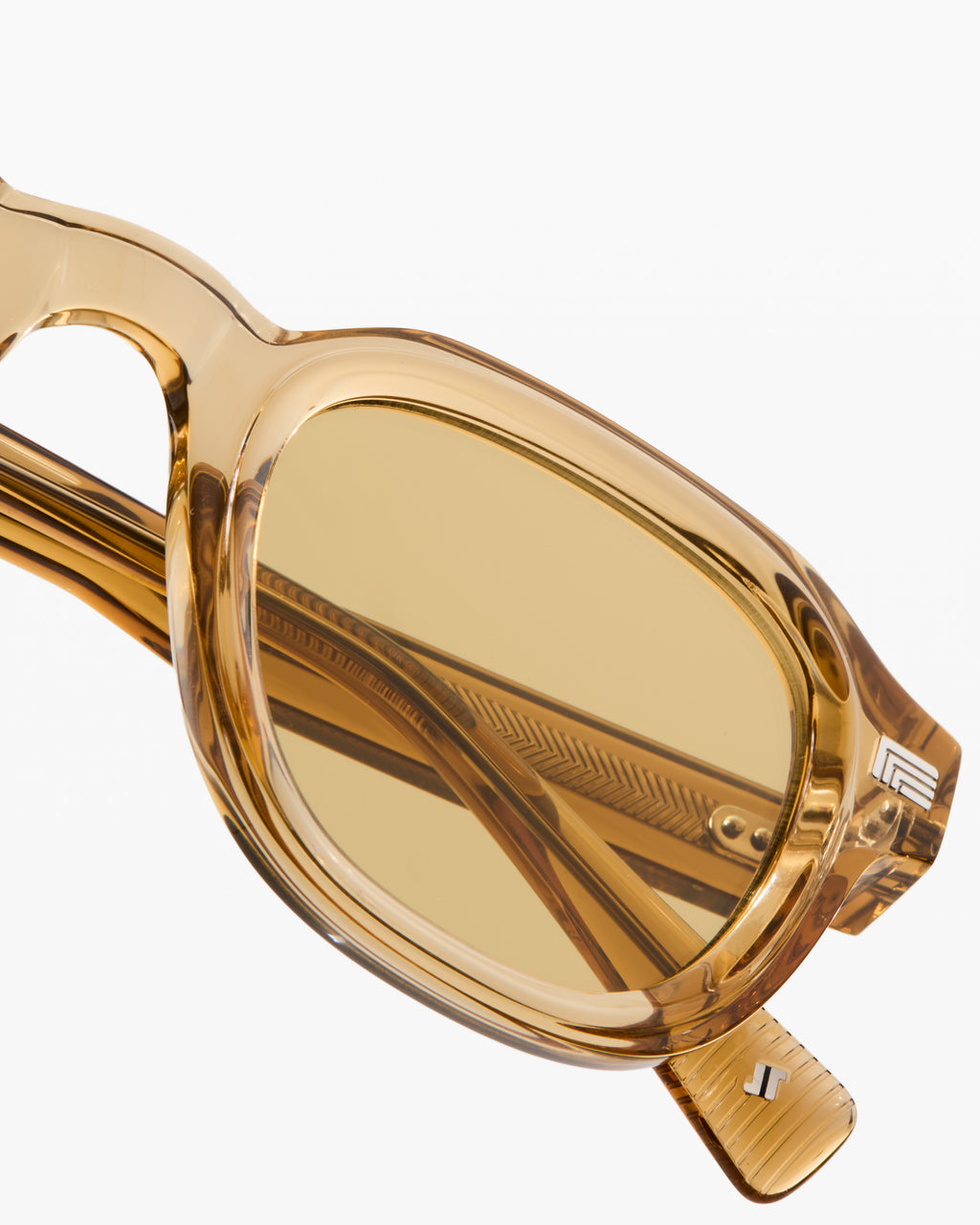 The Napoli Platz Herren-Sonnenbrillen in Gelb