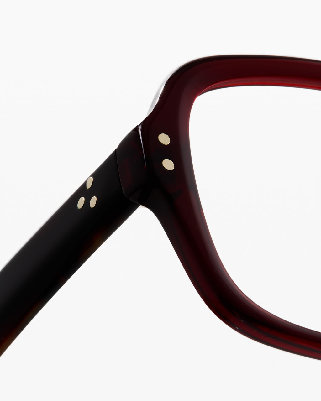 The Elba Rechteckig Damenbrillen in Rot