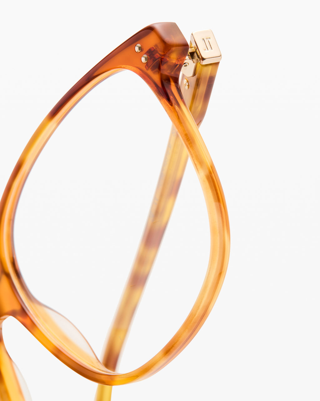 The Clem Platz Damenbrillen in Helle Schuppe