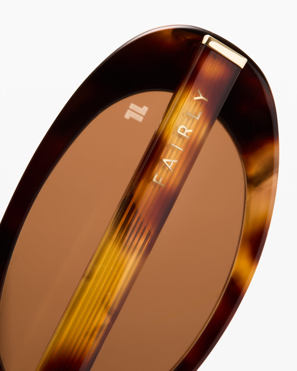 The Janna Oval Damen-Sonnenbrillen in Dark Tortoise