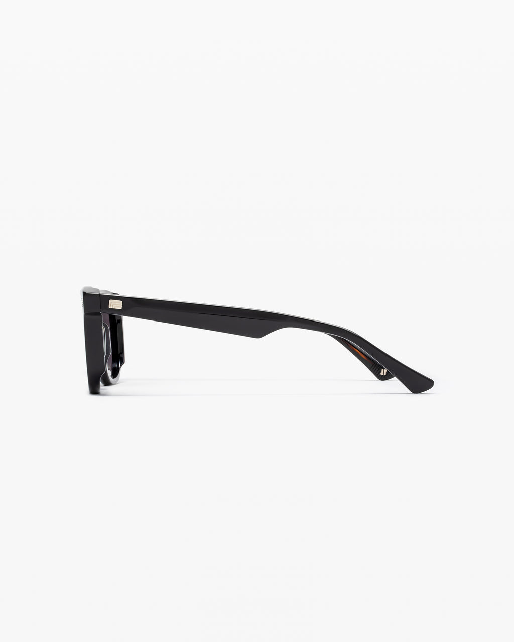 The Cassio Rectangular Men's Sunglasses in Black
