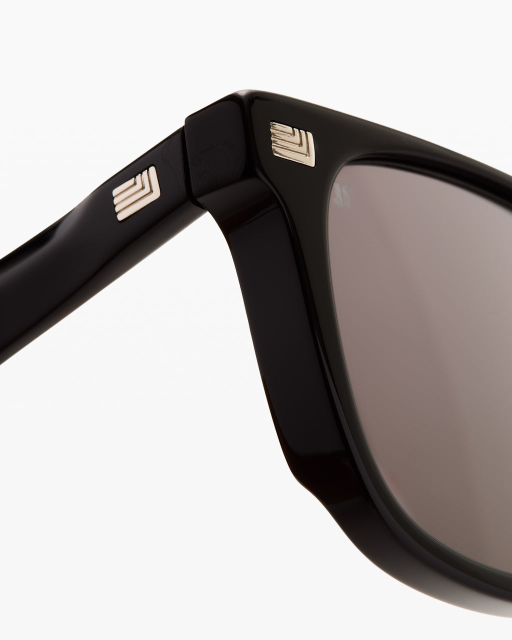 The Cassio Rectangular Men's Sunglasses in Black