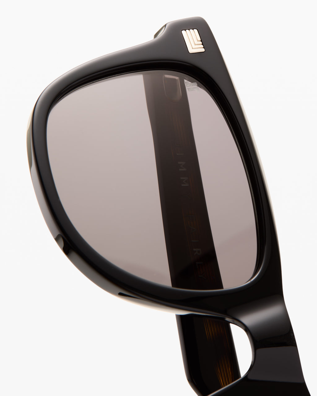 The Cassio Rectangular Men's Sunglasses in Black