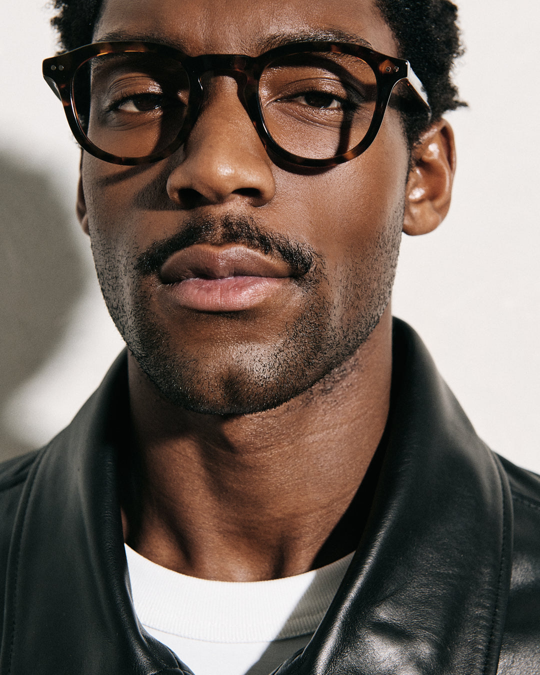 The Oden Square Men's Eyeglasses in Dark Tortoise