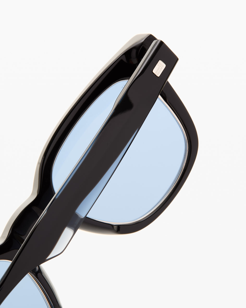The Andro Square Men's Sunglasses in Black