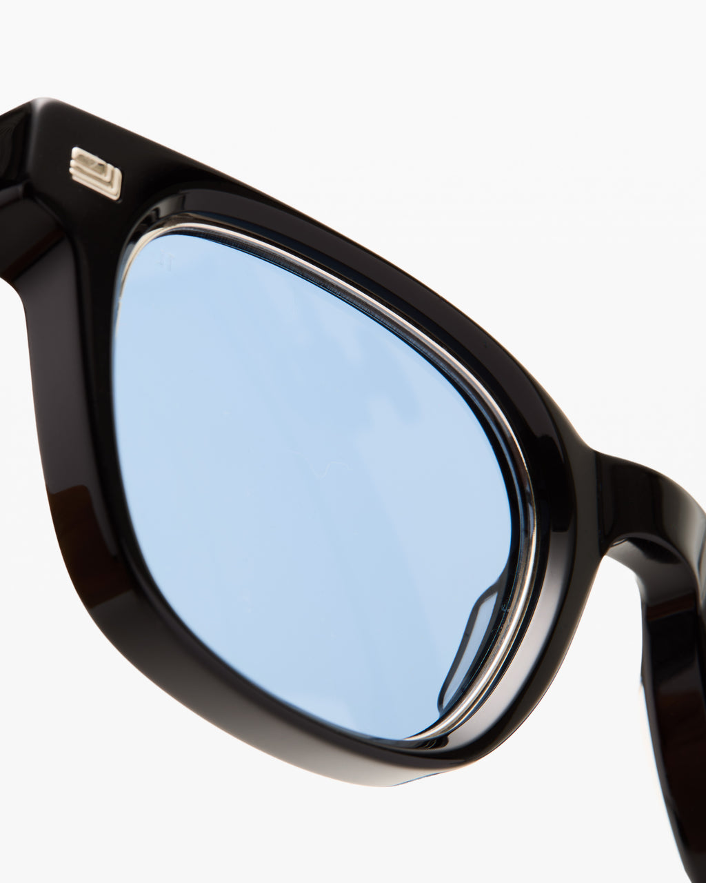 The Andro Square Men's Sunglasses in Black