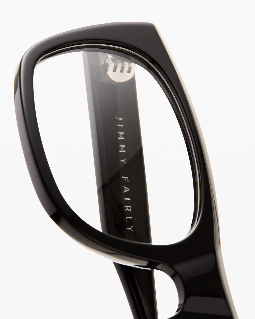 The Lexa Rechteckig Damenbrillen in Schwarz