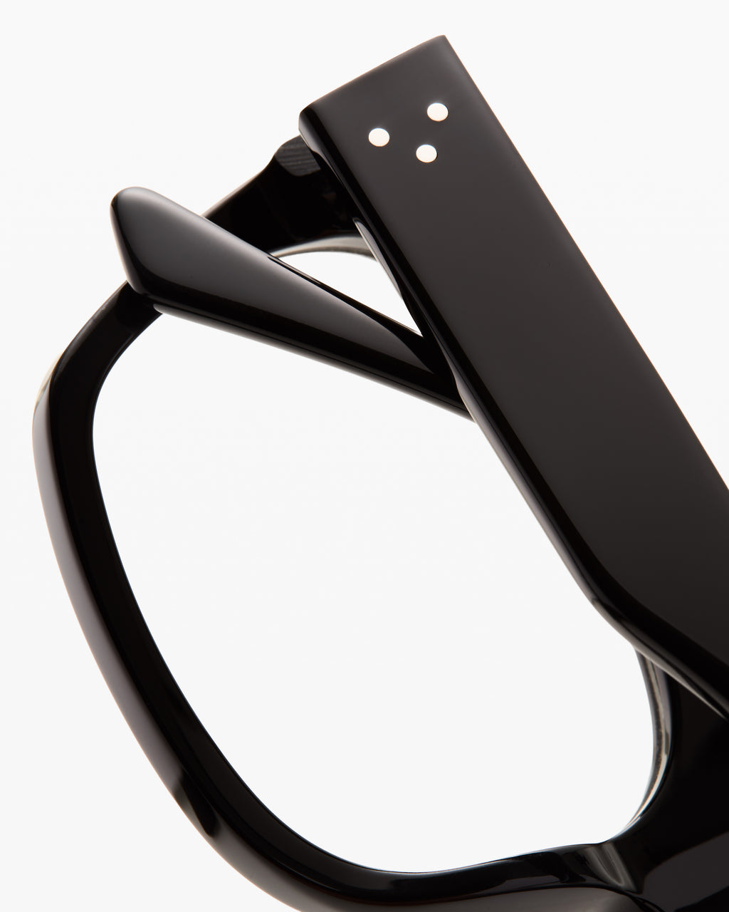 The Lexa Rechteckig Damenbrillen in Schwarz