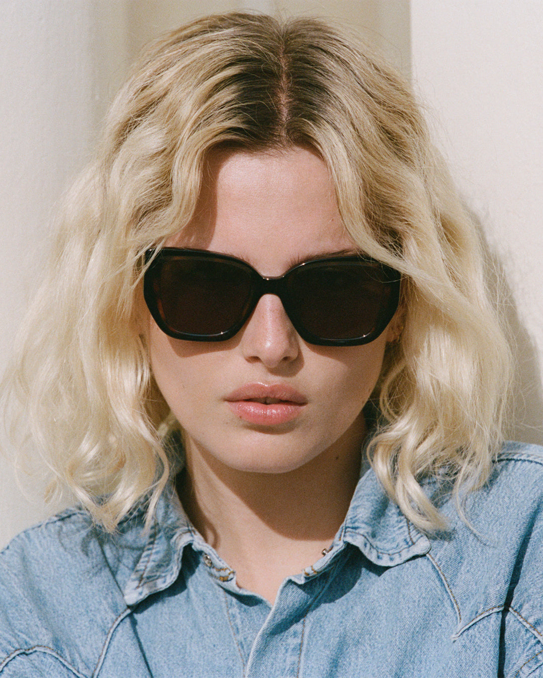 Il Maïna Farfalla Occhiali da sole da Donna in Nero Jimmy Fairly IT