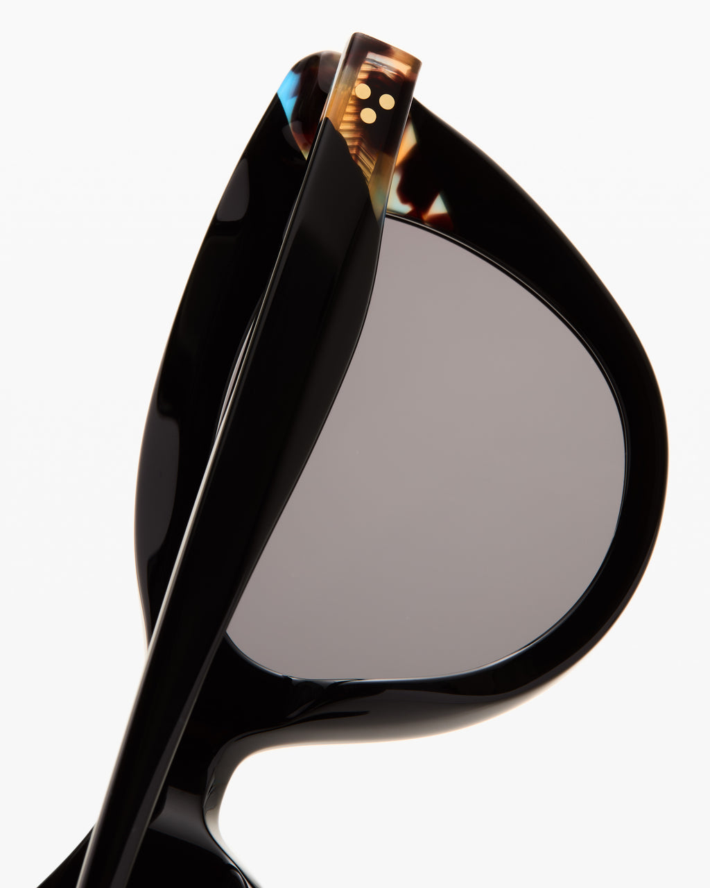 The Joana Butterfly Women's Sunglasses in Black
