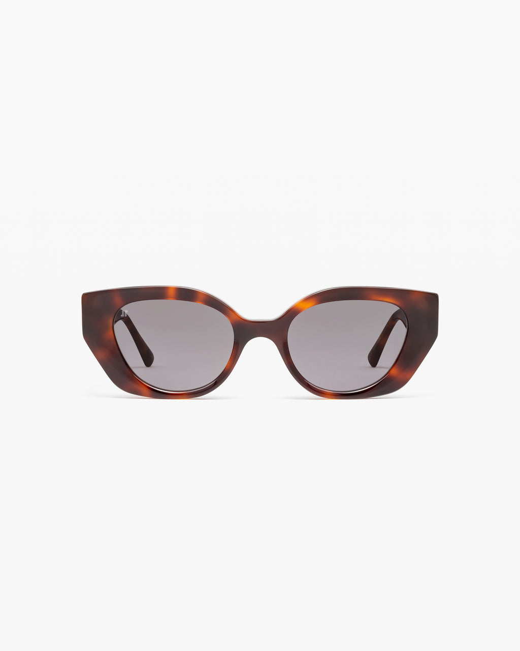The Amalia Schmetterling Damen-Sonnenbrillen in Dark Tortoise