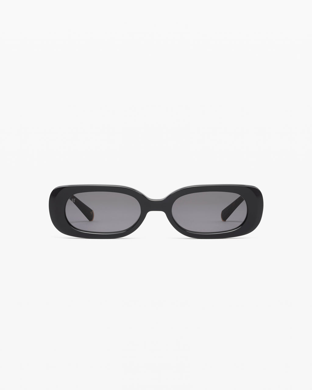 The Yana Rechteckig Damen-Sonnenbrillen in Schwarz