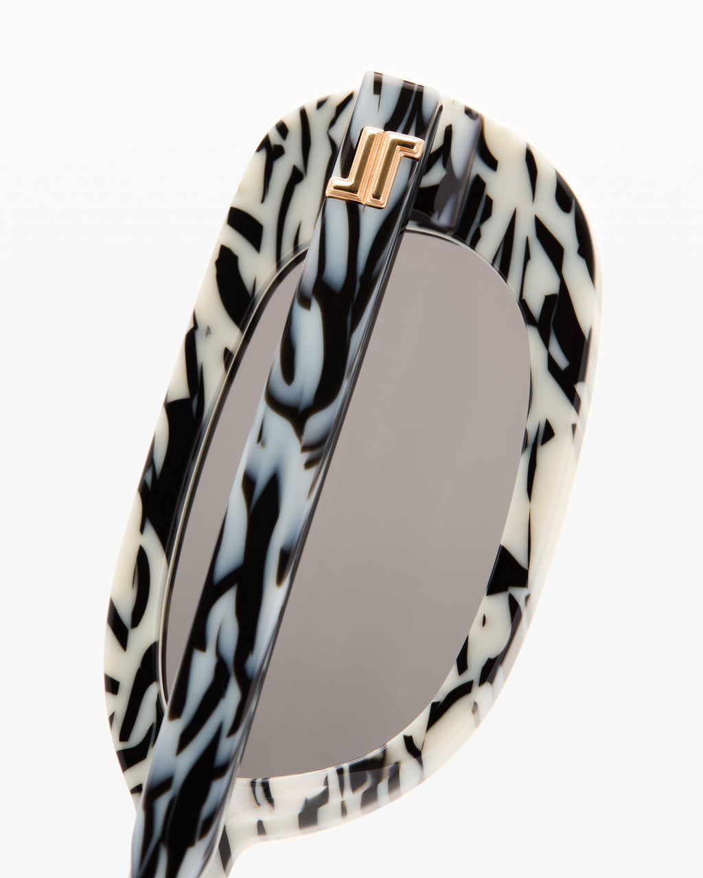 The Yana Rechteckig Damen-Sonnenbrillen in Zebra