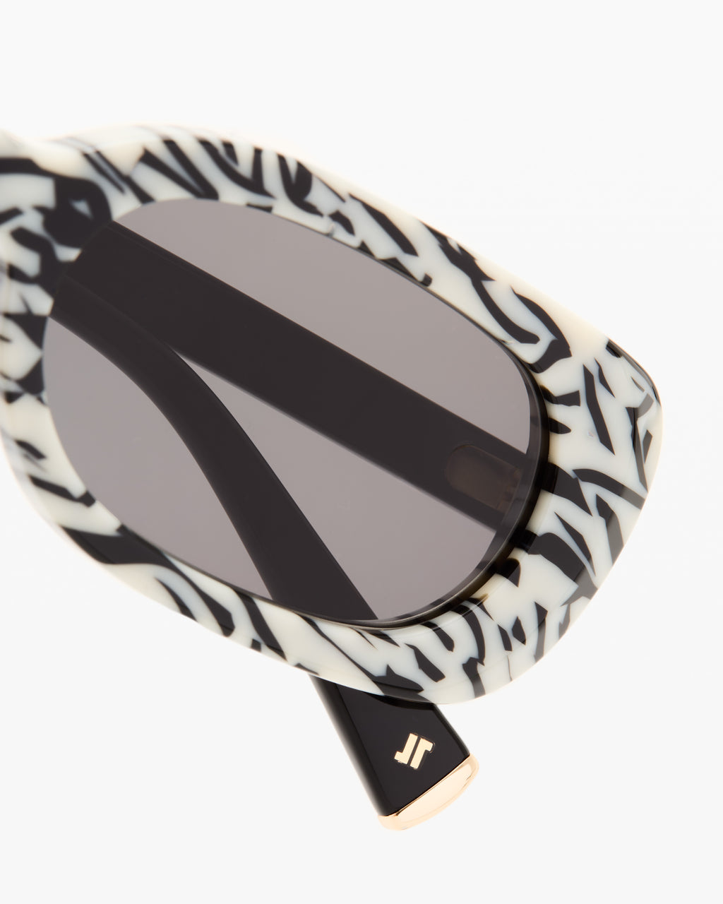 The Yana Rechteckig Damen-Sonnenbrillen in Zebra