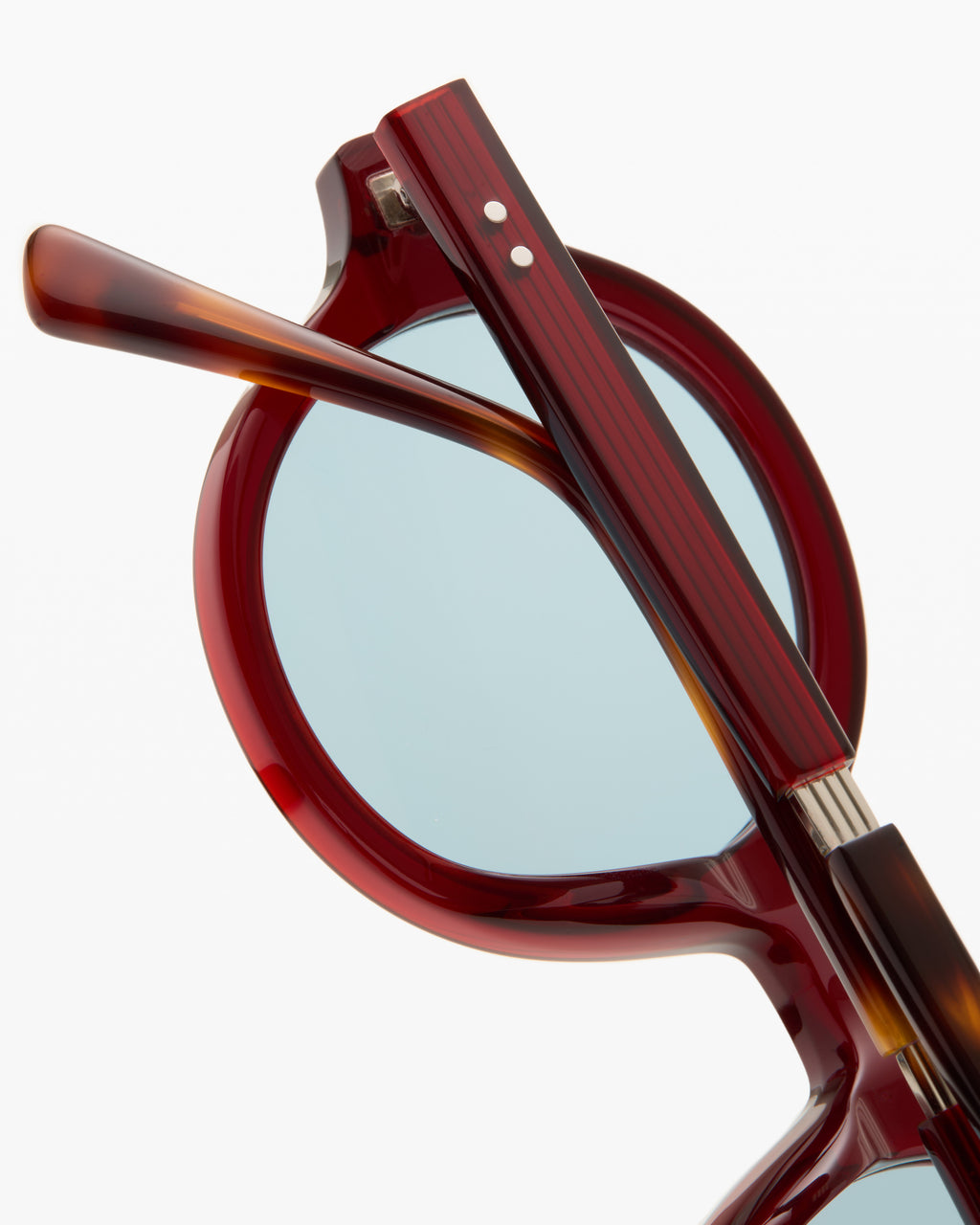 The Junia Rund Damen-Sonnenbrillen in Rot