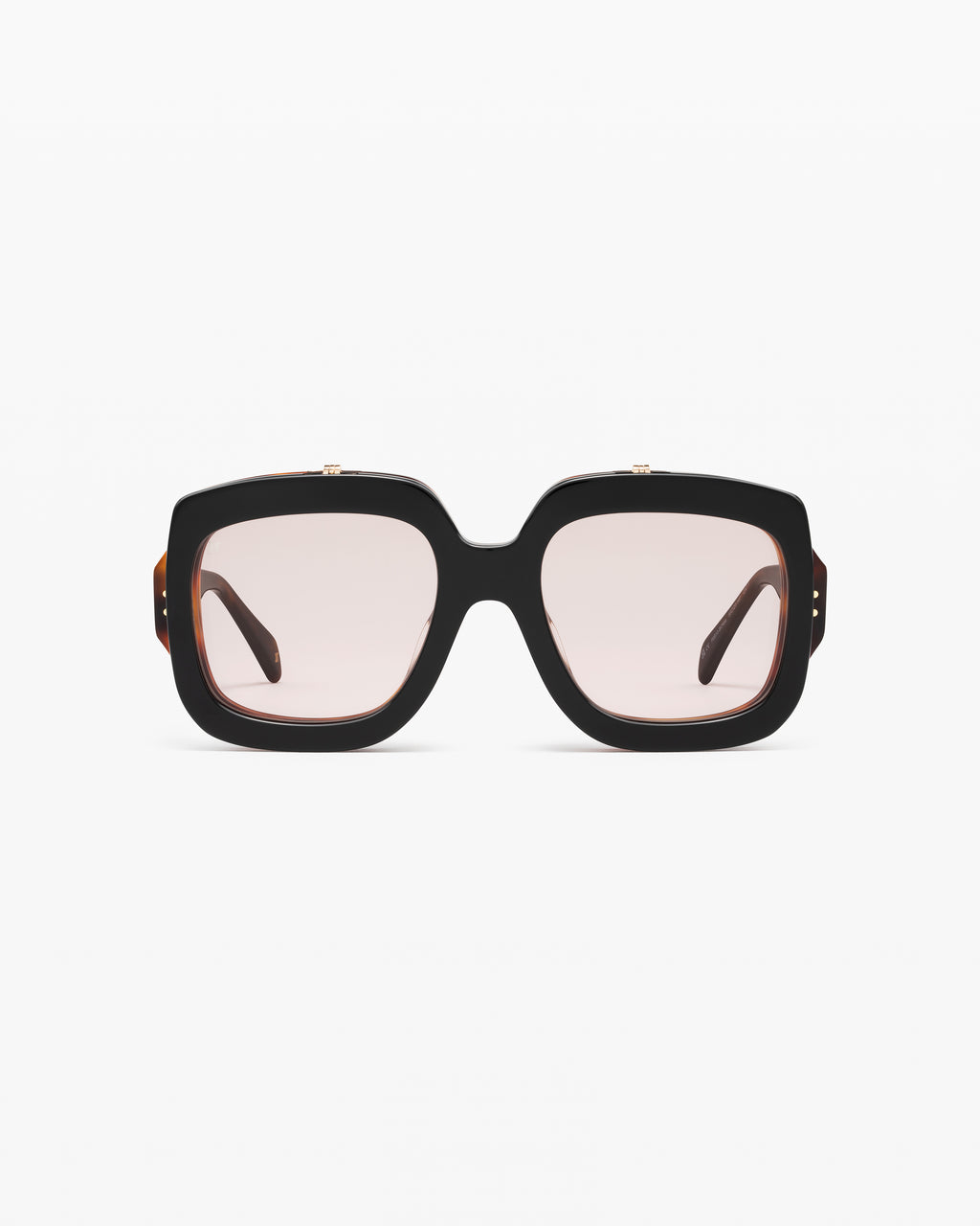 The Gabrielle Square Women's Sunglasses in Black