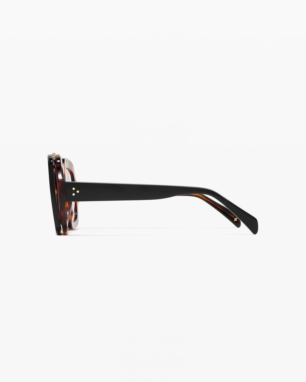 The Gabrielle Square Women's Sunglasses in Black