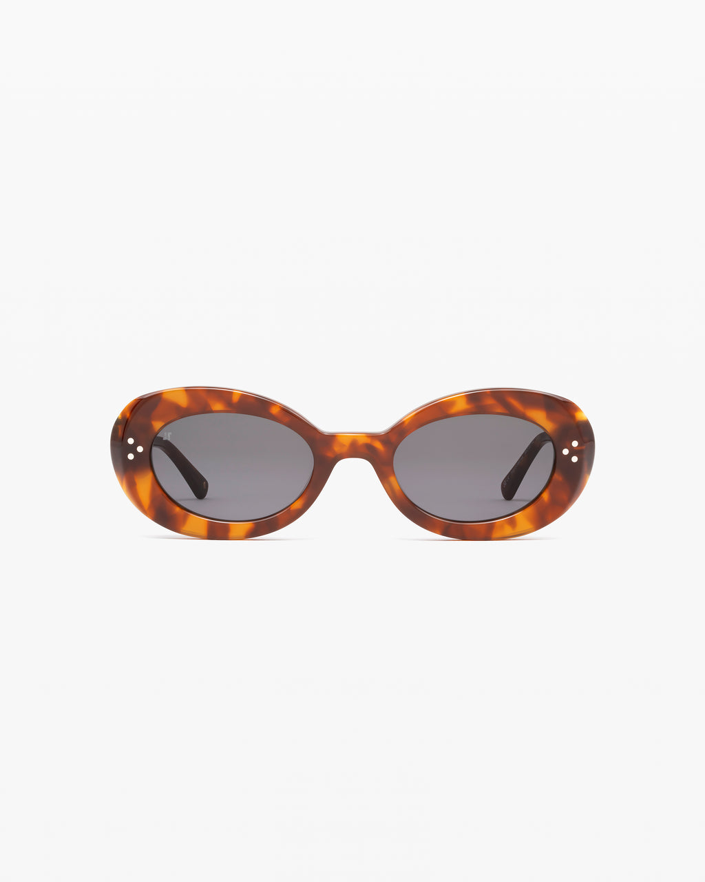 The Berry Oval Women's Sunglasses in Light Tortoise