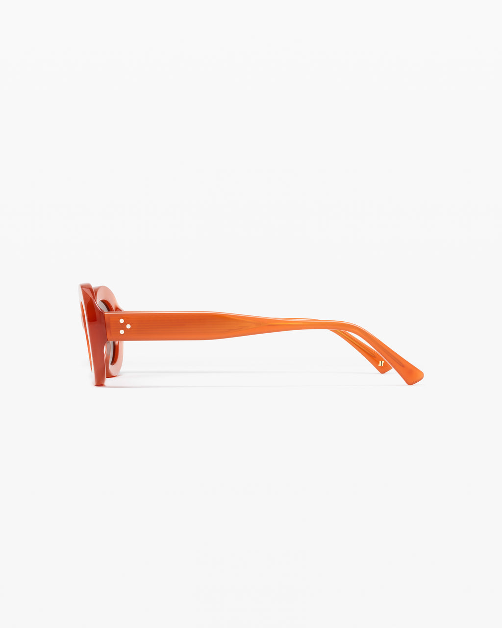 The Berry Oval Women's Sunglasses in Orange