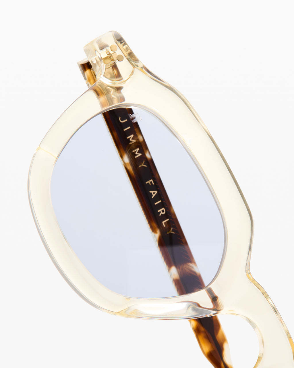 Il Fab JF Colors Tondi Occhiali Da Sole Da Uomo in Giallo