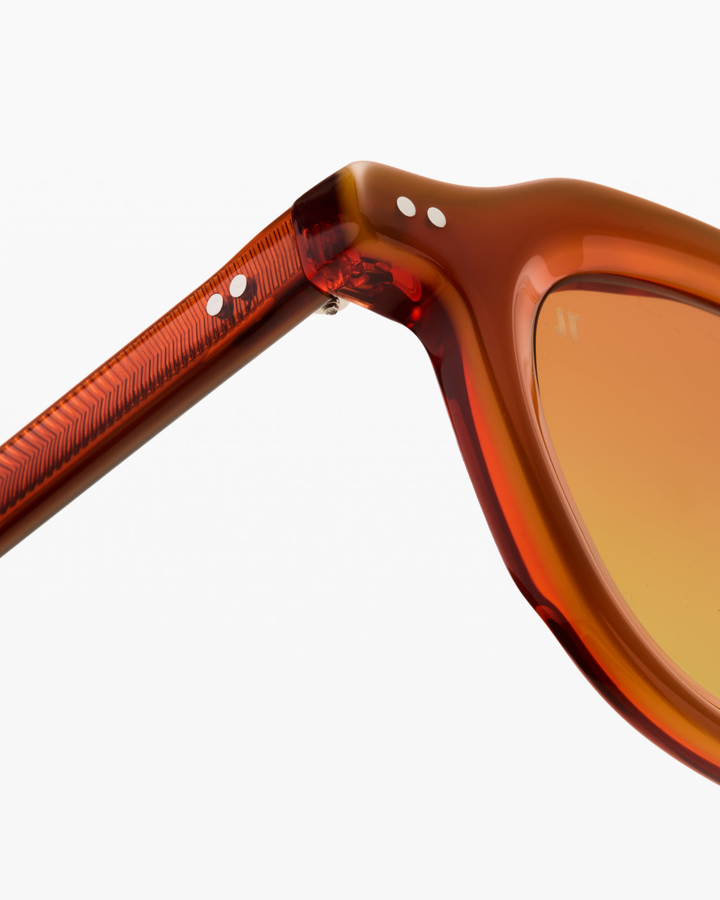 The Fab JF Colors Rund Herren-Sonnenbrillen in Orange