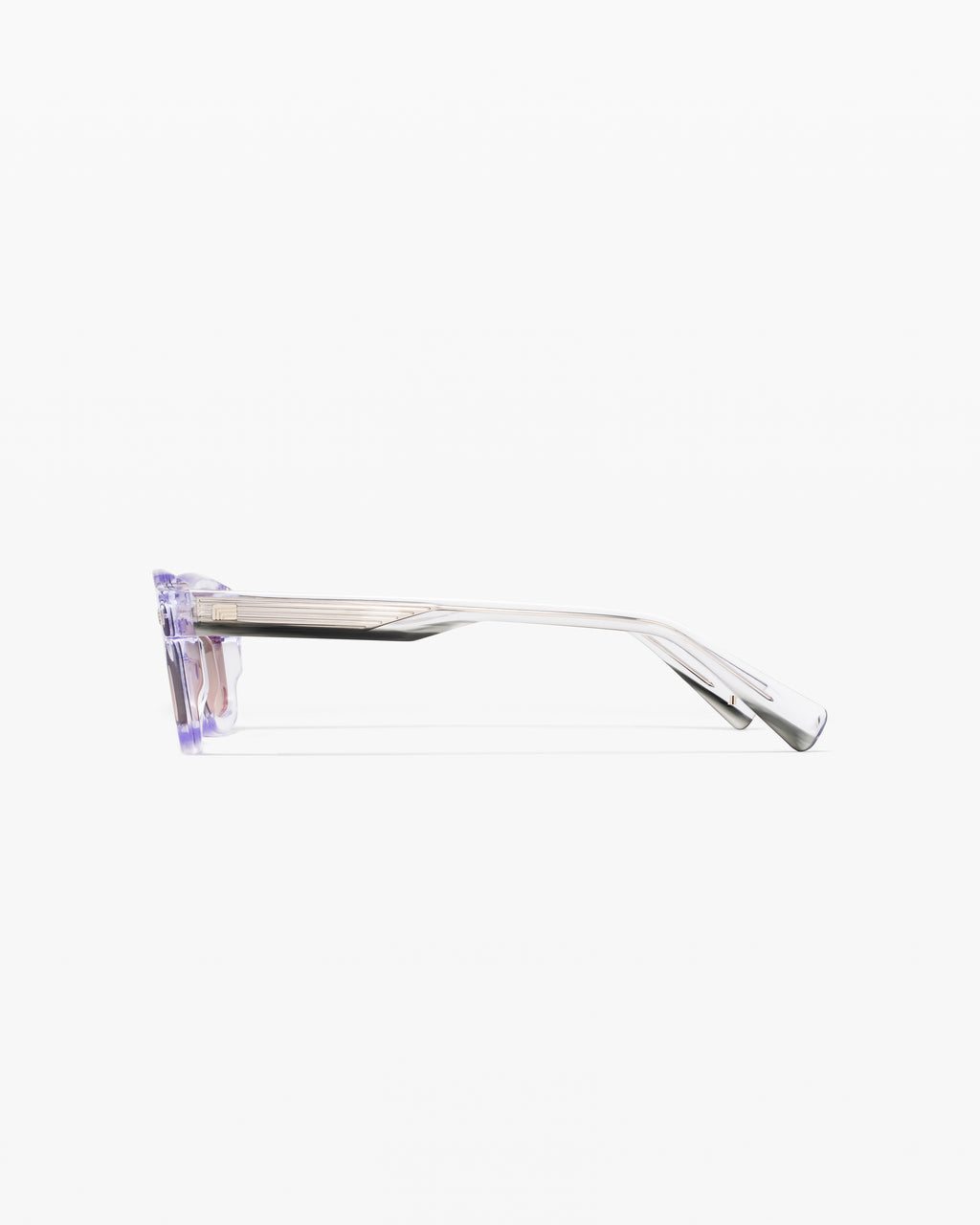 The Sander JF Colors Rechteckig Herren-Sonnenbrillen in Transparent