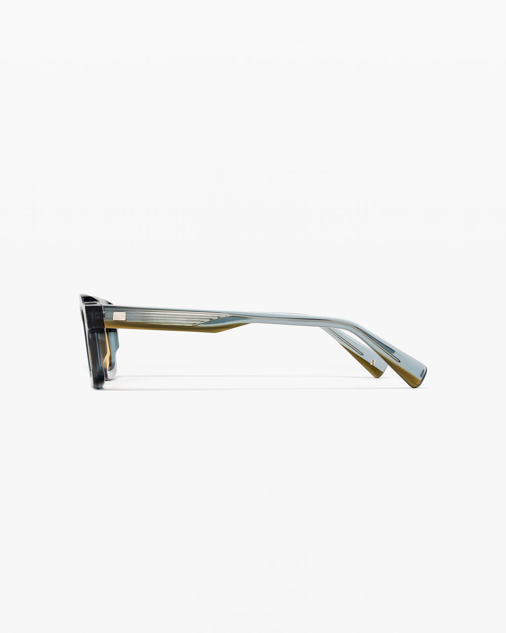 The Sander JF Colors Rectangular Men's Sunglasses in Blue