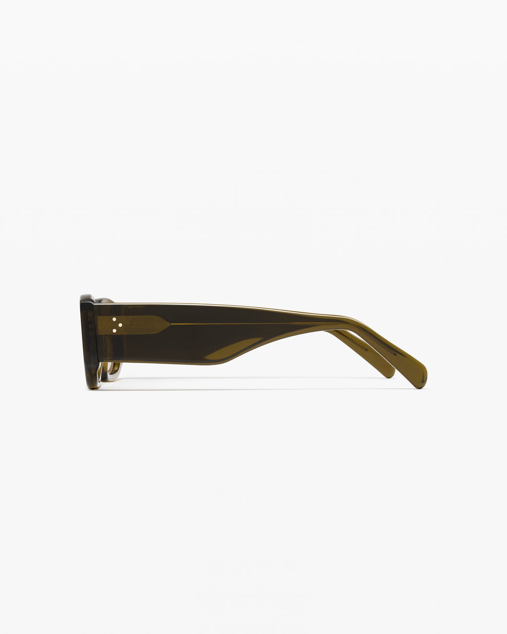 The Anna Rectangular Women's Sunglasses in Green