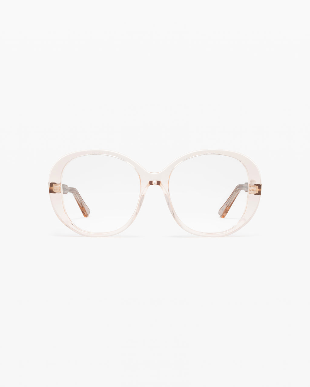 The Hortense Rund Damenbrillen in Rosa