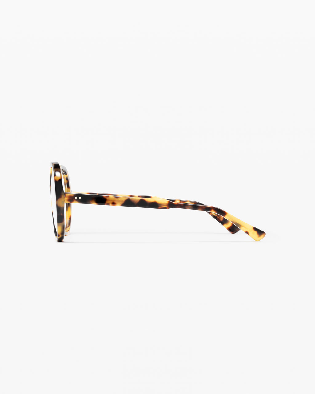The Hortense Rund Damenbrillen in Tortoise