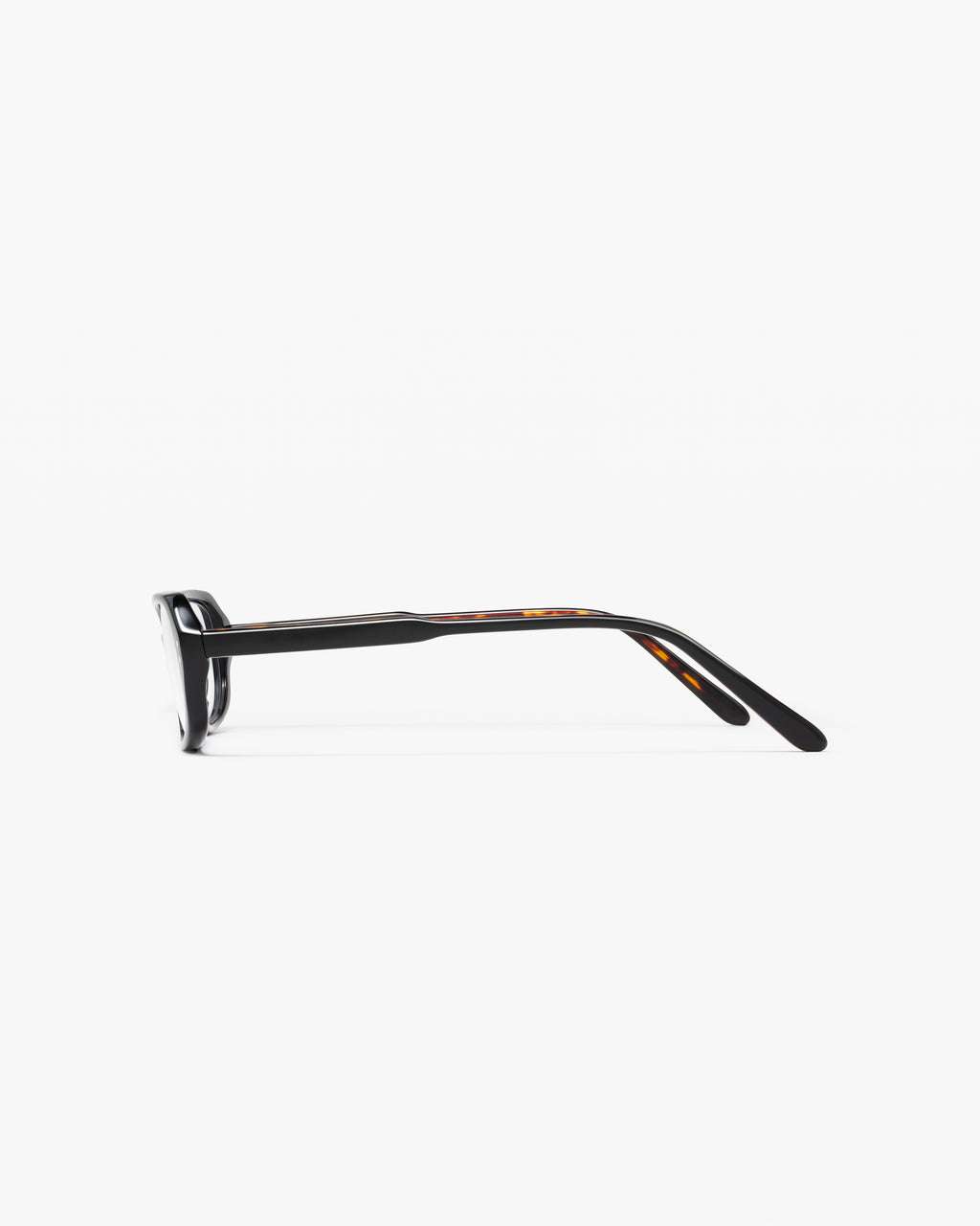 La Apolline Rectangulaire Lunettes de Vue pour femme in Noir