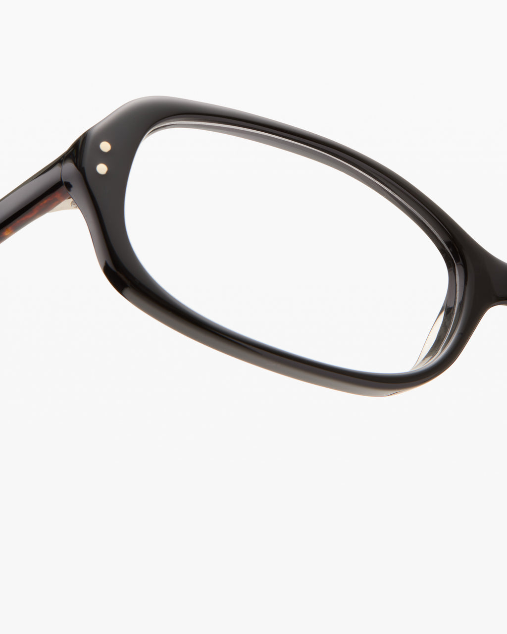La Apolline Rectangulaire Lunettes de Vue pour femme in Noir