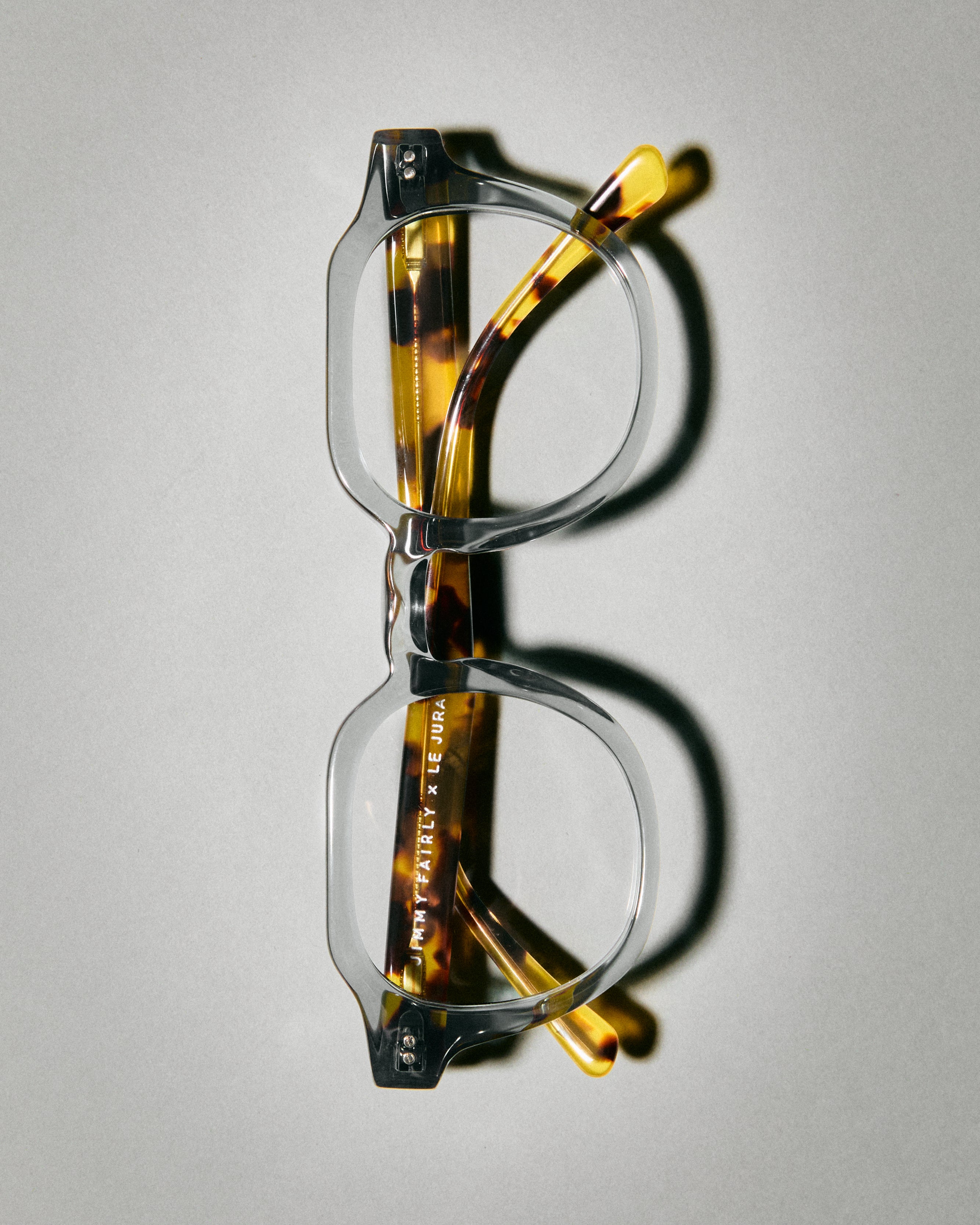 The Basile Round Men's Eyeglasses in Blue