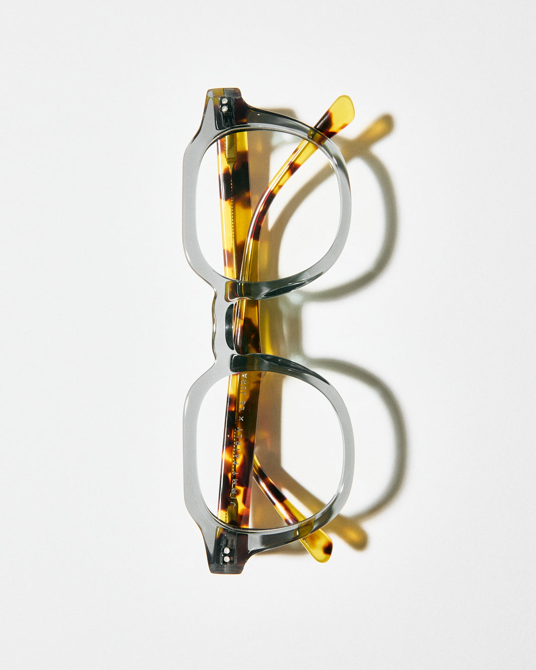 La Basile  Tondi Occhiali da Vista da Uomo in Blu