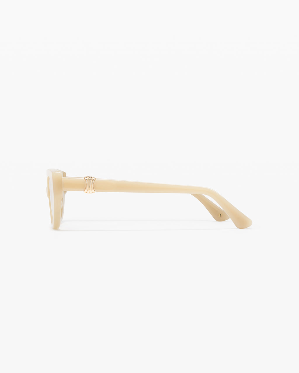 La Ariele Papillon Lunettes de Soleil pour femme in Crème