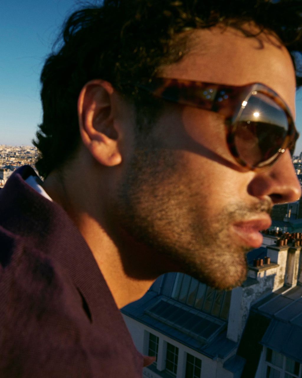 The Aela Aviator Women's Sunglasses in Dark Tortoise